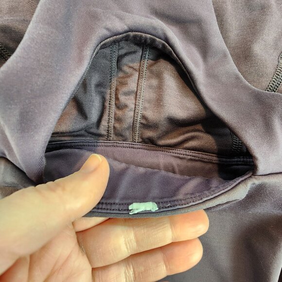 Lululemon Final Lap Tank Top Running Workout Tank Top Media Pocket Racerback 4 - Picture 6 of 8